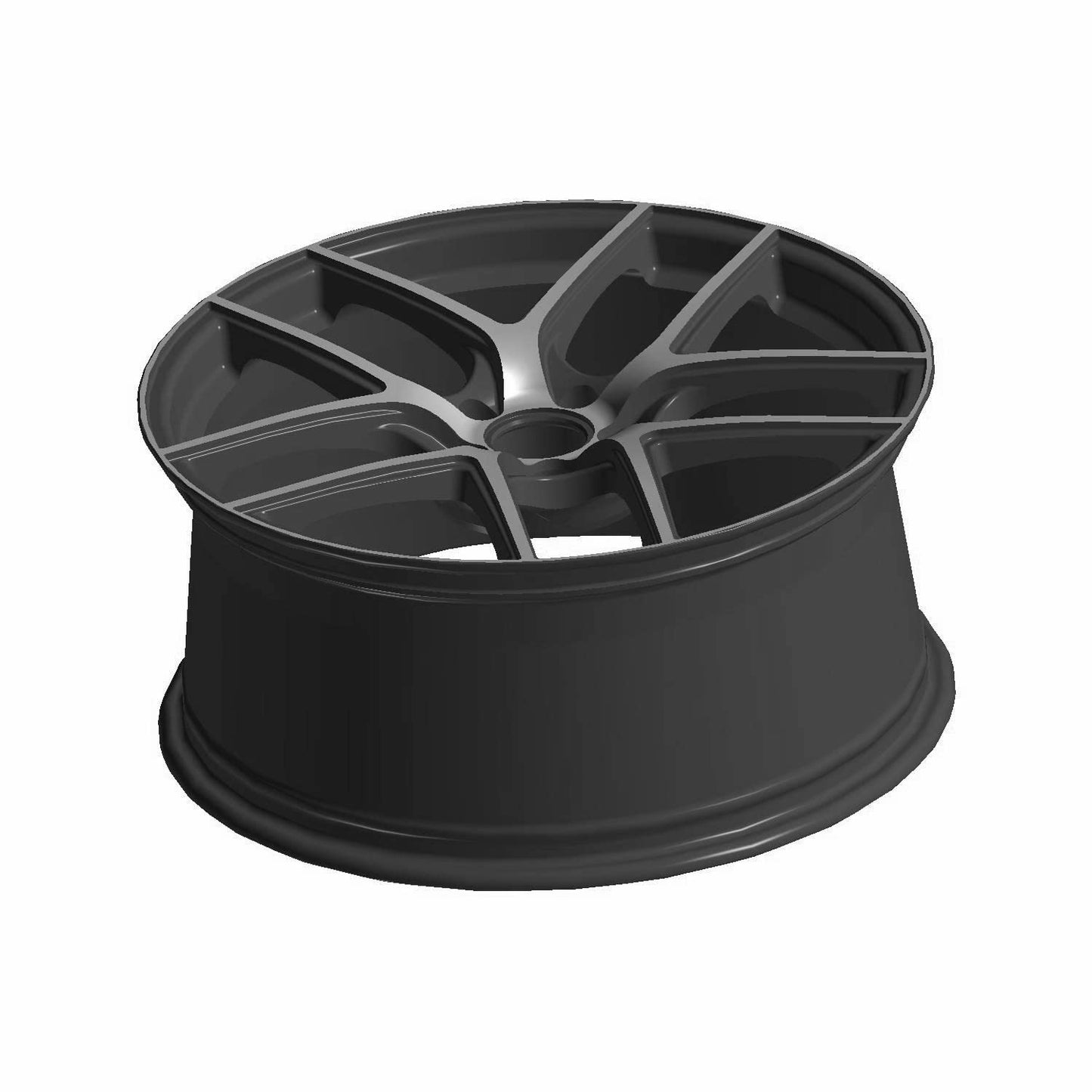 Polaris Slingshot Wheel Rim, Rear, 20 x 9, Genuine OEM Part 1522876-458W, Qty 1