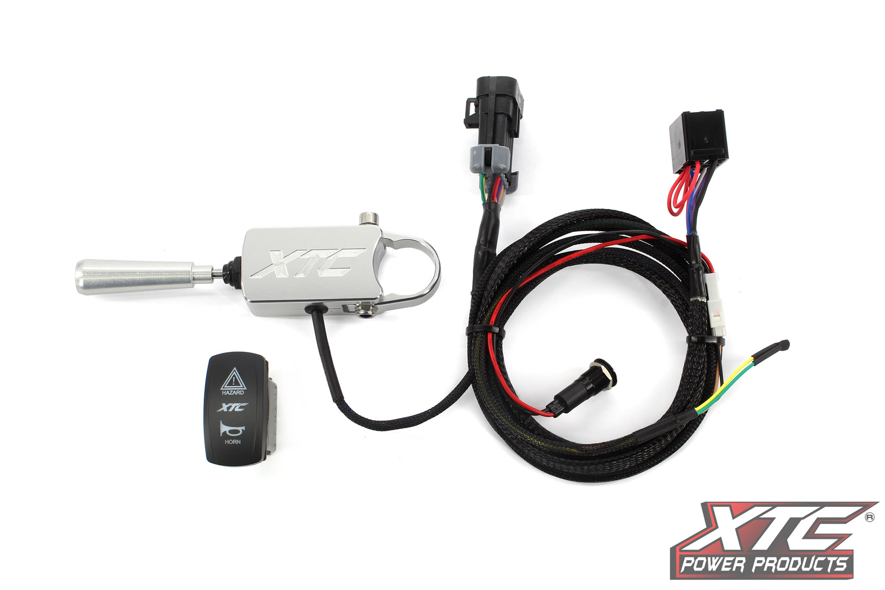 Auto Turn Signal Kit W/ Billet Column Lever Can