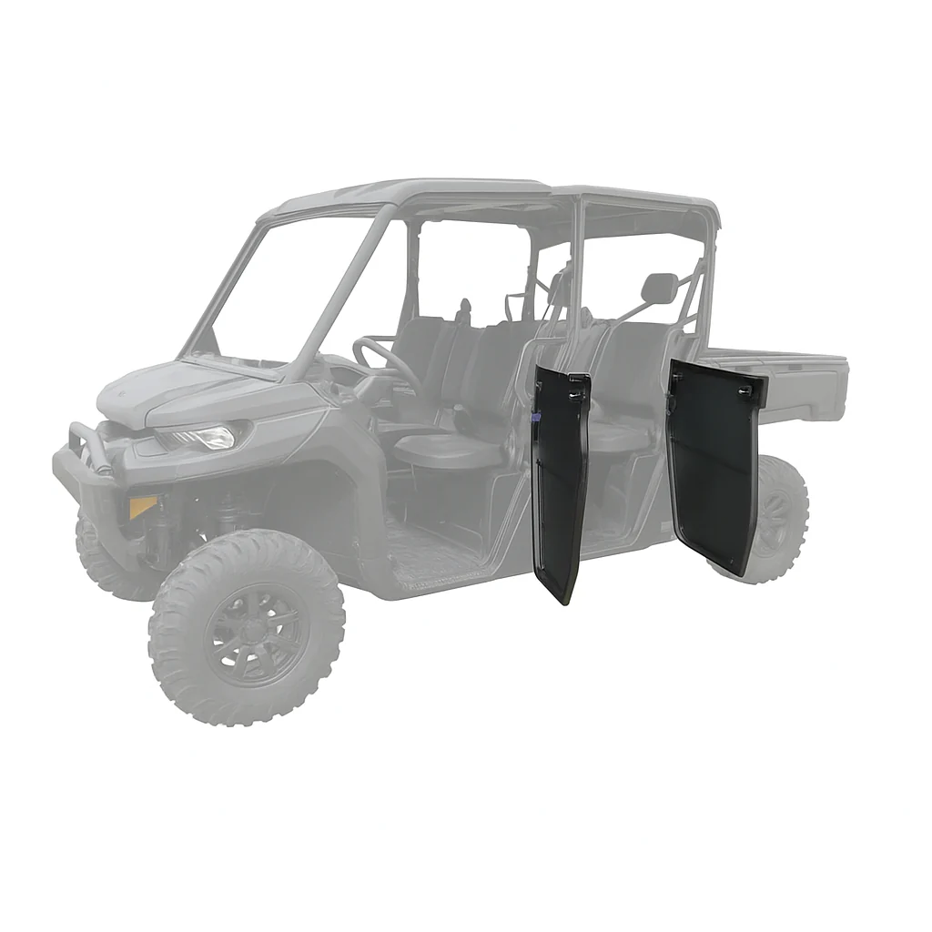 Alloy Lower Front Half Door Pair Can