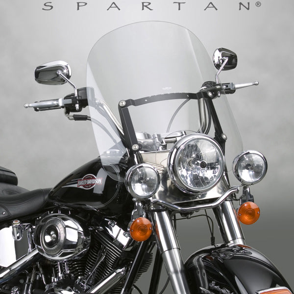 Spartan Windshield 18.5" Clear Quick Release