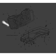 Polaris ATV Washer Seal, PE Foam, 12 x 6.3 x 1.2 mm, Genuine OEM Part 7556541, Qty 1