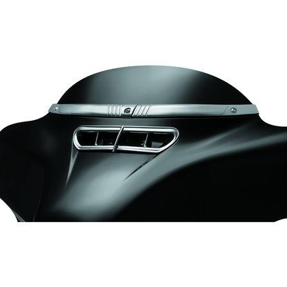 Kuryakyn Tri-Line Windshield Trim Chrome