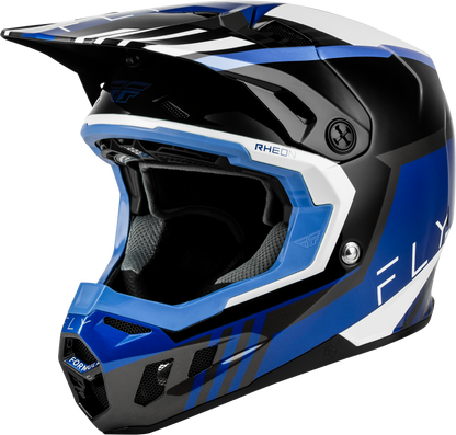 Youth Formula Cc Strike Helmet Black/Blue/Grey/White Yl