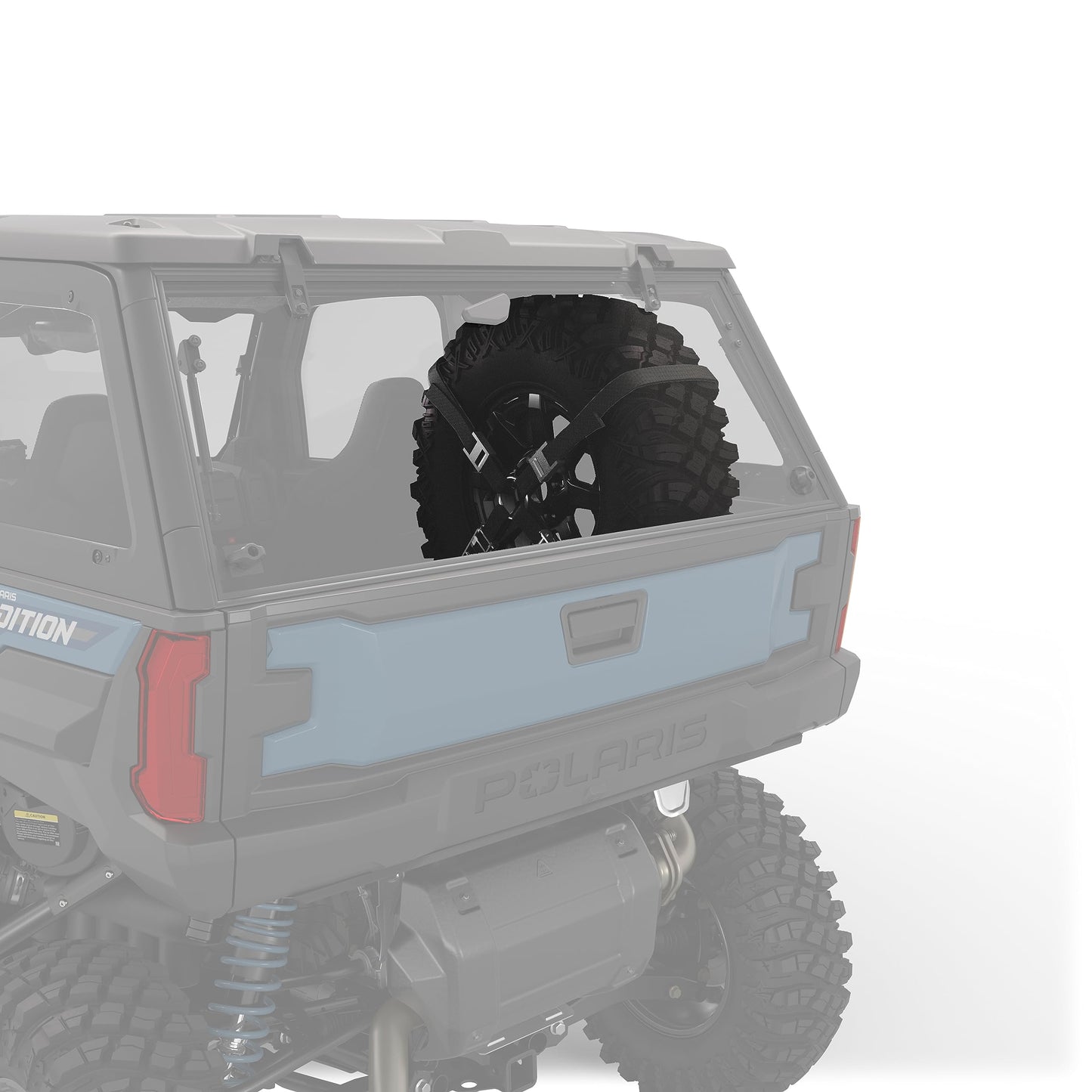 Polaris Off Road Lock & Ride MAX Spare Tire Carrier - 2889336-458