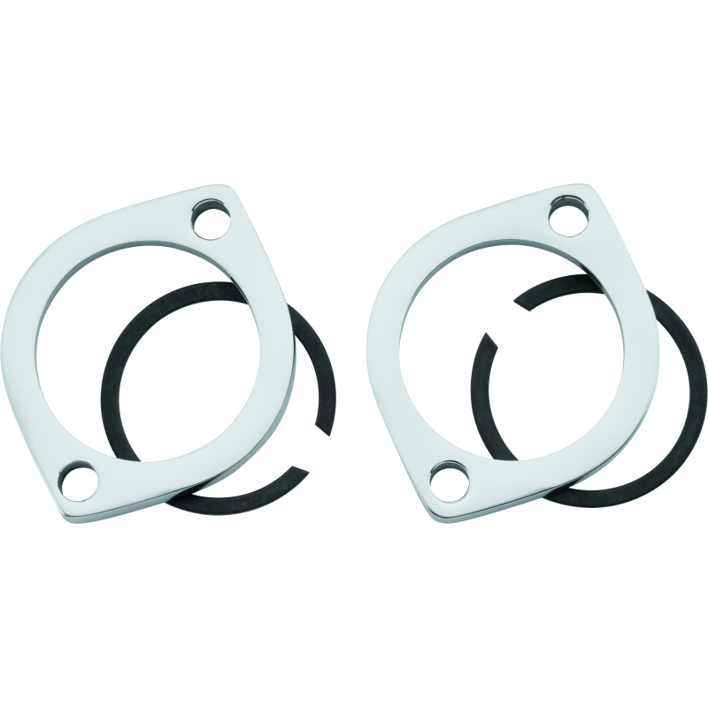Bikers Choice 84-Up Big Twin 86-Up XL Chrome Exhaust Flange Kit
