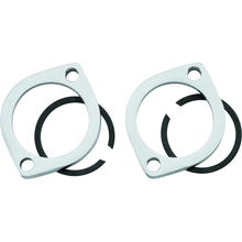 Bikers Choice 84-Up Big Twin 86-Up XL Chrome Exhaust Flange Kit