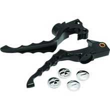 Kuryakyn Zombie Levers 04-13 XL Models Gloss Black