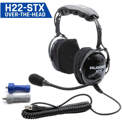 Rugged Radios ULTIMATE HEADSET for STEREO and OFFROAD Intercoms - OTH