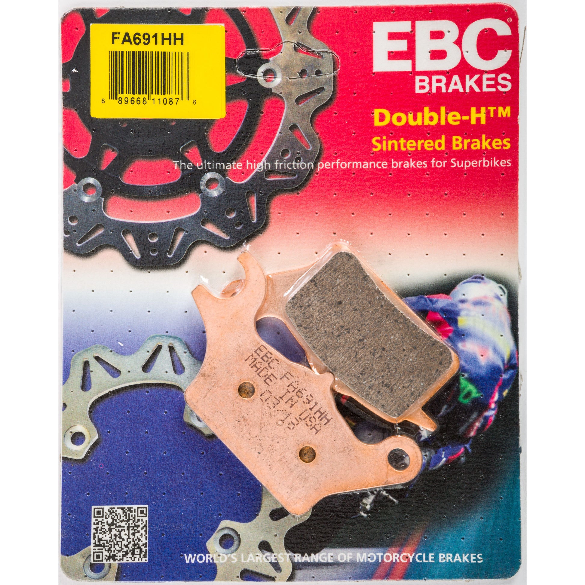Brake Pads Fa691hh Double H Sintered