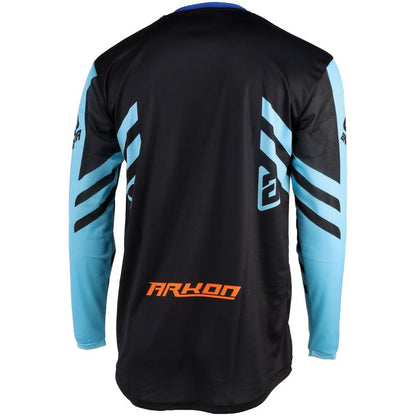 Answer 25 Arkon Nitrus Jersey Blue/Black/Hyper Orange - 2XL