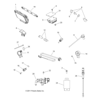 Polaris ATV TPS Kit, Genuine OEM Part 2205360, Qty 1