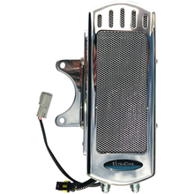 Side Mount Oil Cooler M8 Touring `17 23  Chrome