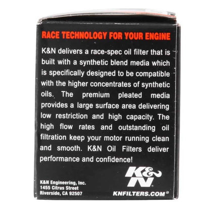 K&N Yamaha / MBK 1.5in OD x 1.938in H Oil Filter