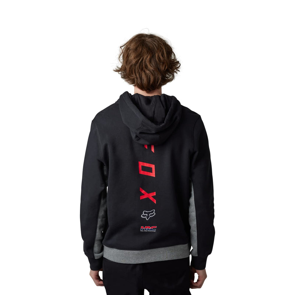 
                      
                        Fox Racing Men's Standard Fox X Honda Zip Fleece Hoodie, Black, Large
                      
                    
