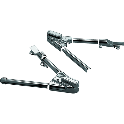 Kuryakyn Swingarm Cover Kit - Unlighted 00-07 Softail Models Chrome
