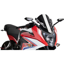Windscreen Racing Black