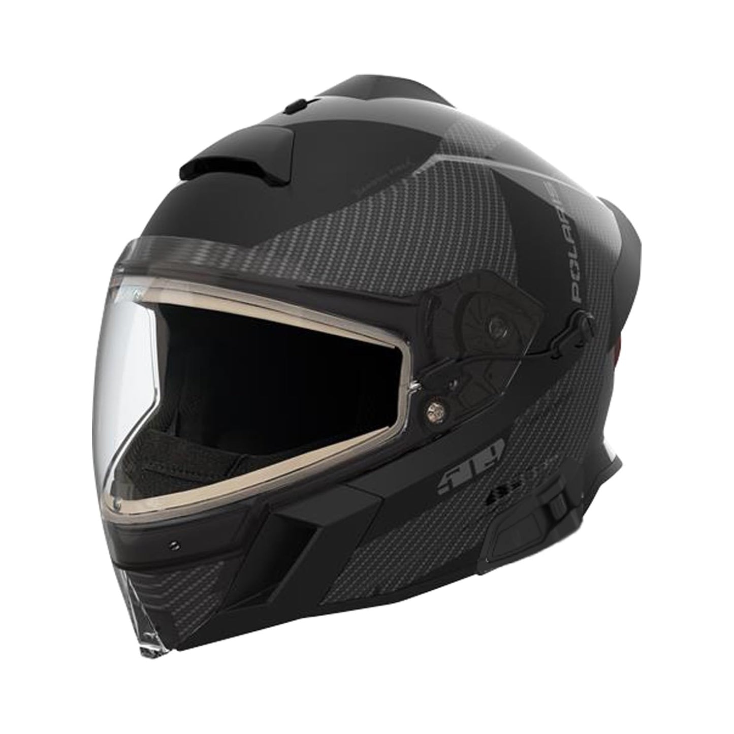 Polaris Off Road 509 Delta V Carbon Fiber Commander Helmet, Carbon Fiber Black - M