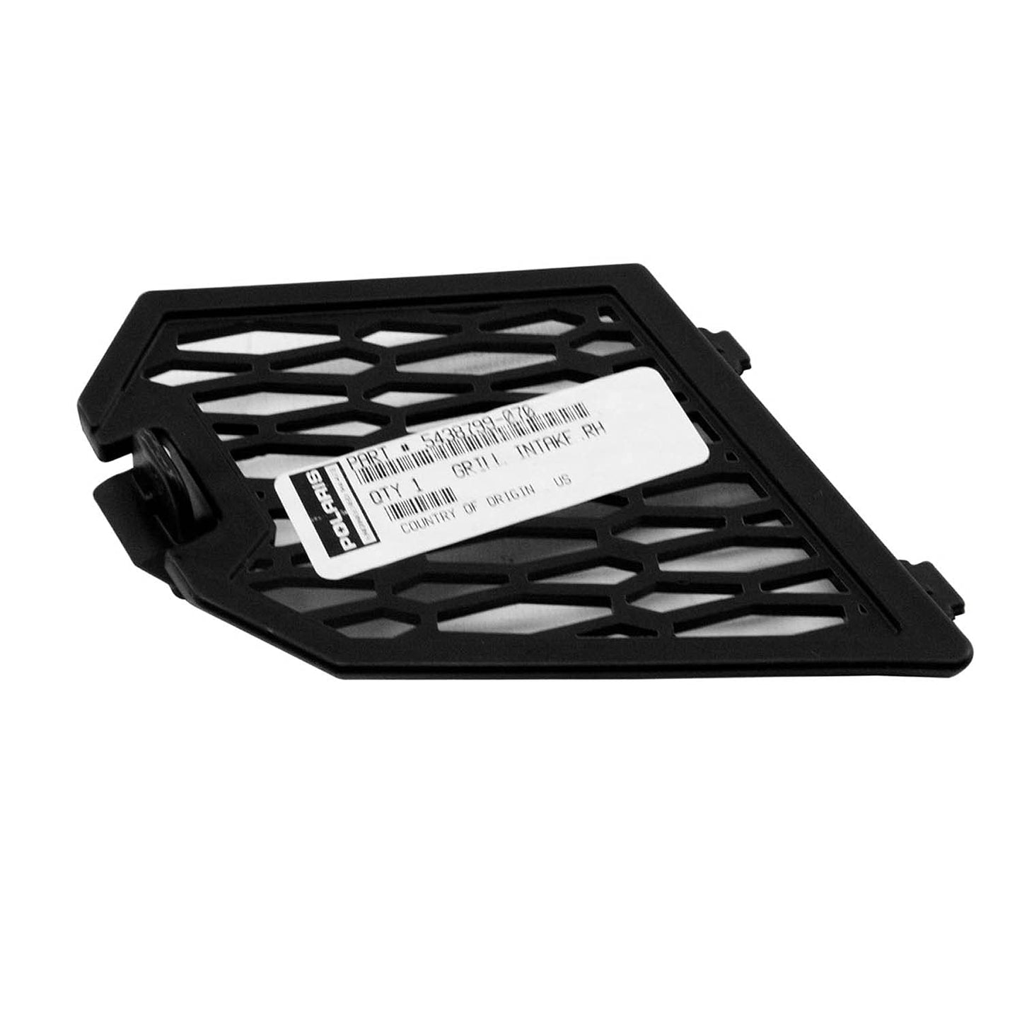 Polaris RZR 900 Intake Grill Cover, Right, Gloss Black - 5438799-070
