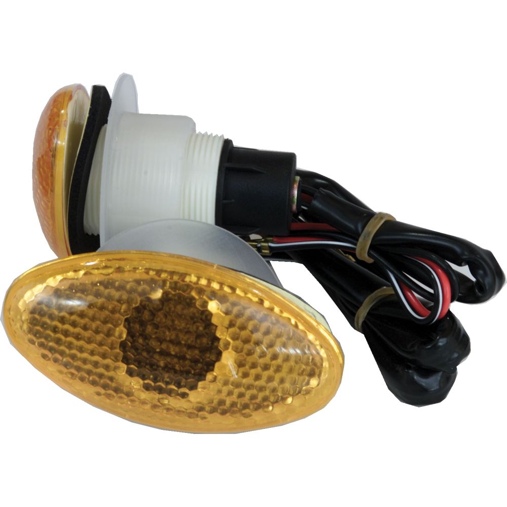 Cat Eye Side Marker Light Set Amber
