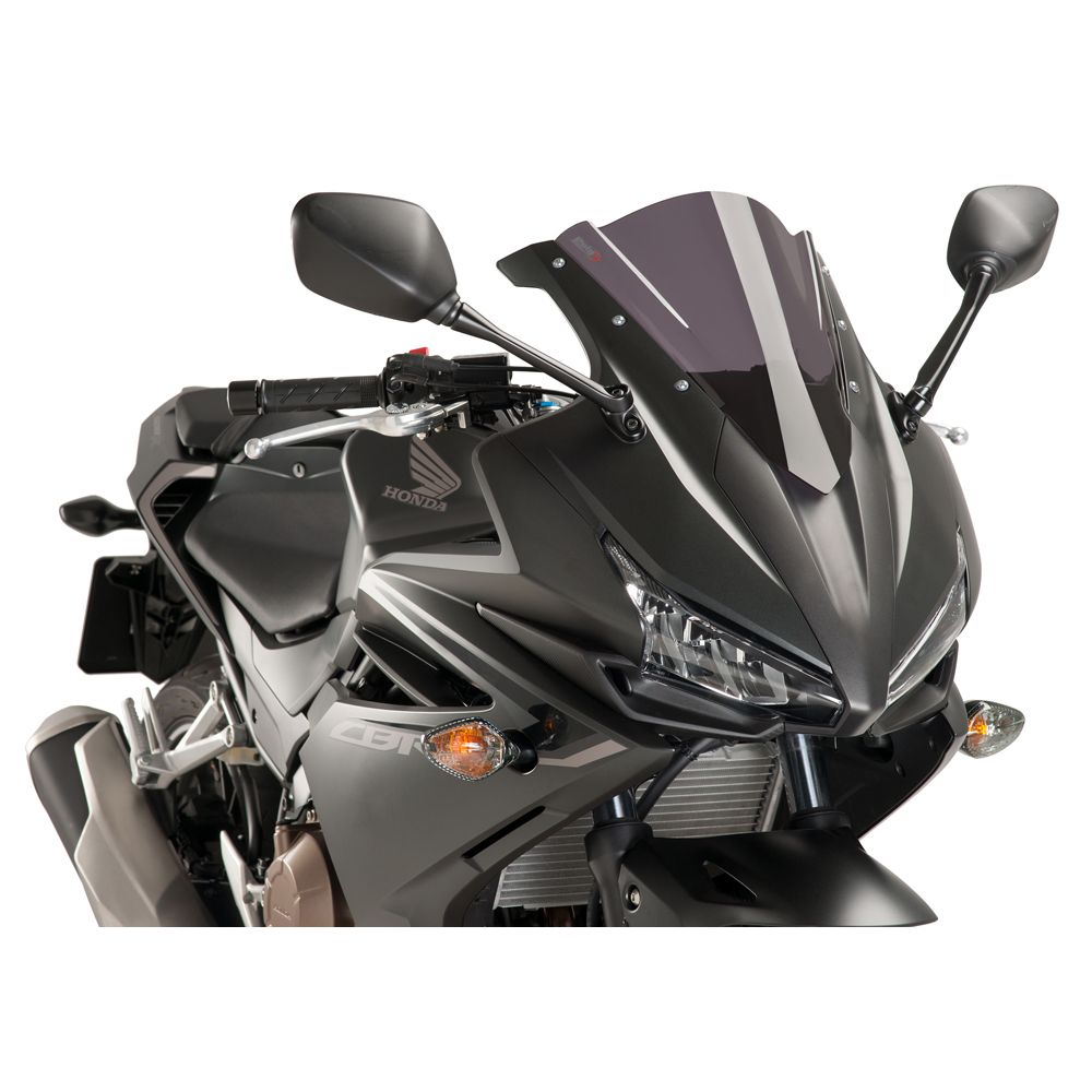 Windscreen Racing Dark Smoke