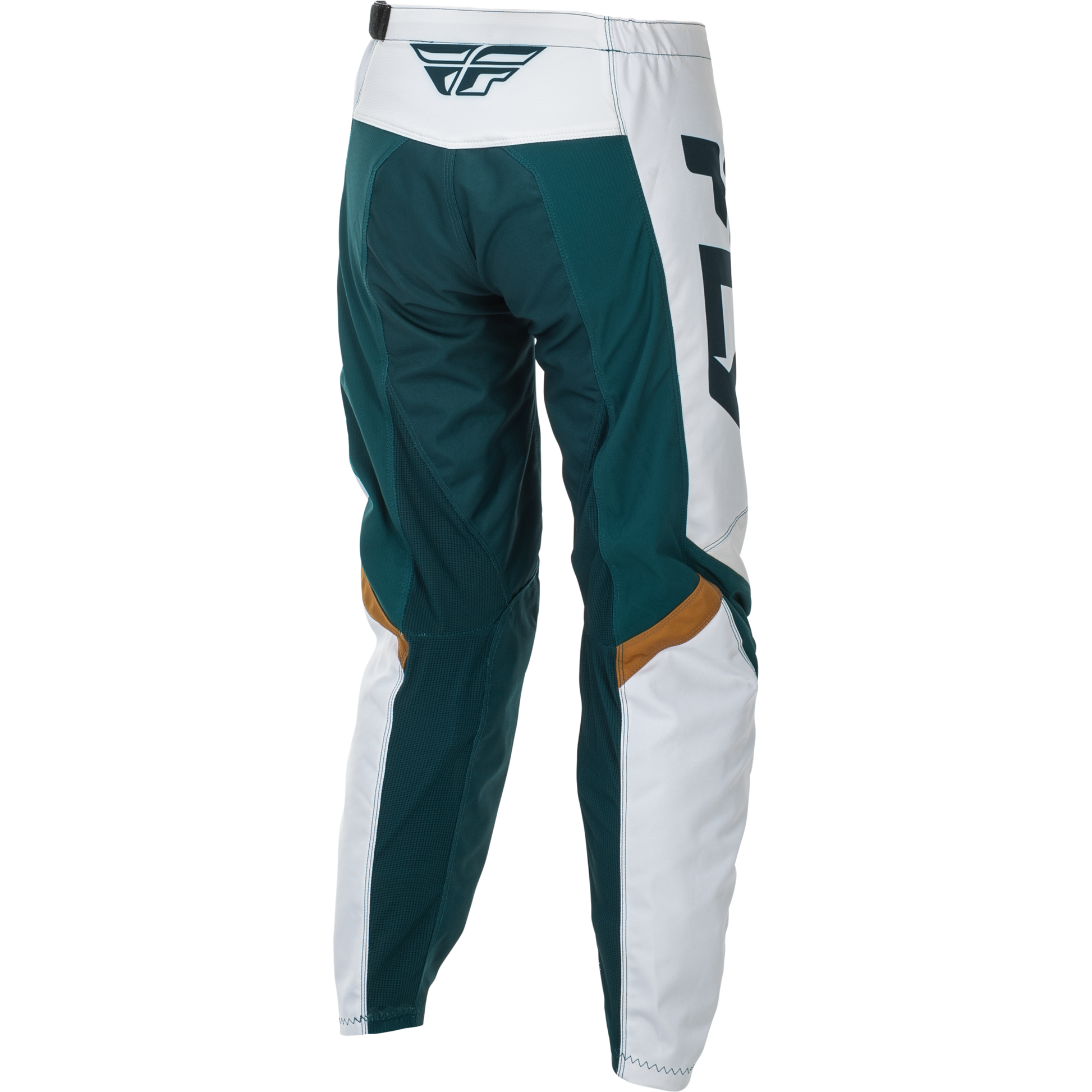 Women's F 16 Pants Teal/White/Gold Sz 03/04