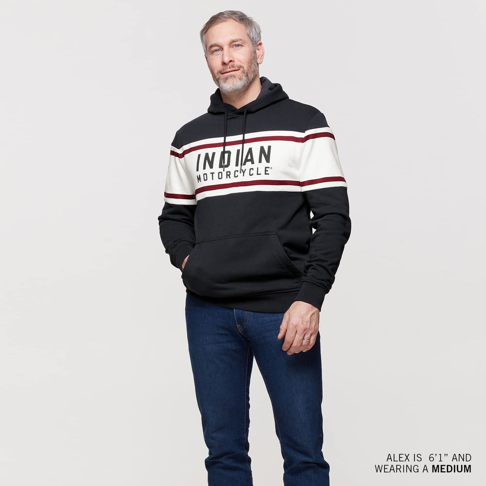 
                      
                        Indian Motorcycle Men's Pullover Hoodie Sweatshirt, Navy
                      
                    