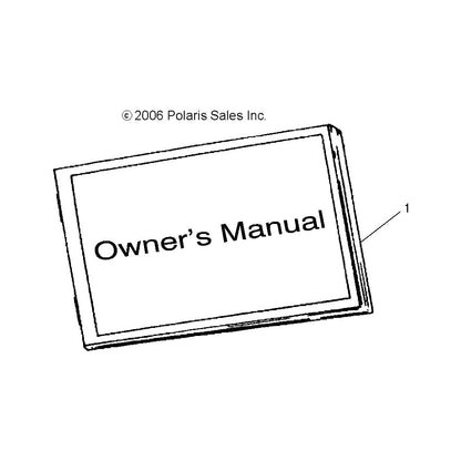 Polaris ATV MAN-OWN,19 ATV570 ZUG/MD/EU GE, Genuine OEM Part 9929737-DE, Qty 1