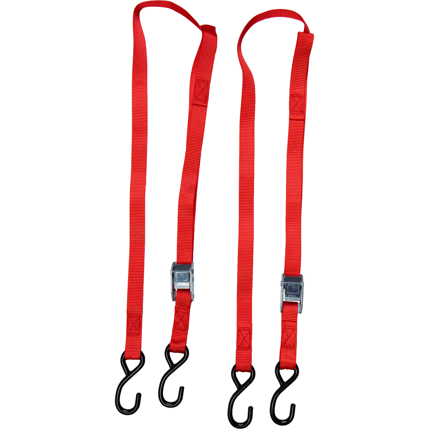 1" X 6' Tie Down Soft Tie Red 2/Pk