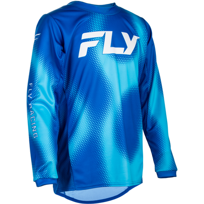 Youth Kinetic Torch Jersey Light Blue/Blue Ys