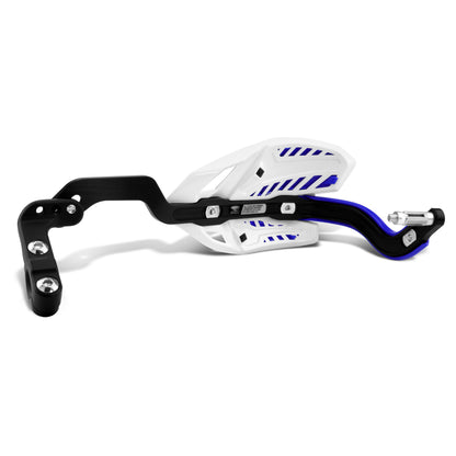 Crm Wrap Around Handguards 7/8" Clamp   White/Blue