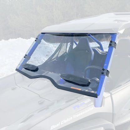 Poly Front Windshield Full Fixed Vented Hon
