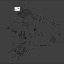 Polaris Ranger Retaining Ring, Genuine OEM Part 7710512, Qty 1