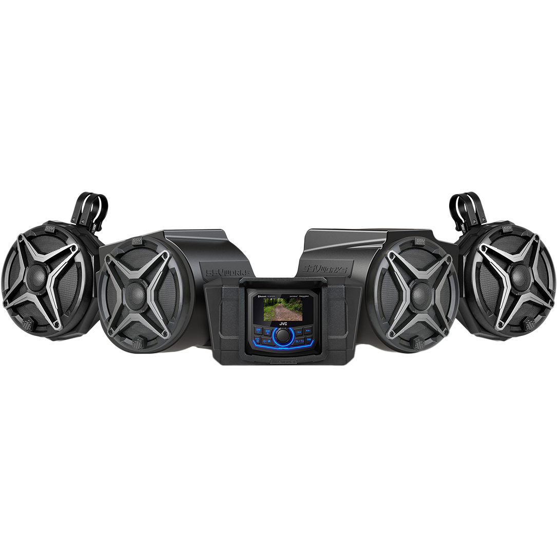 4 Speaker Kit W/ Jvc Controller