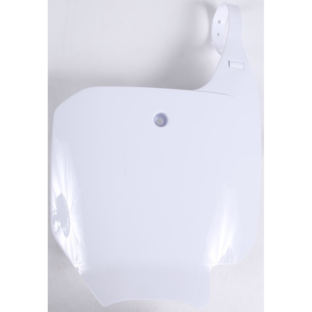 Front Number Plate White