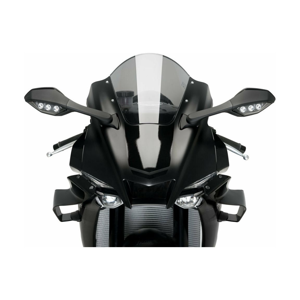 Front Gp Spoiler Black Yam