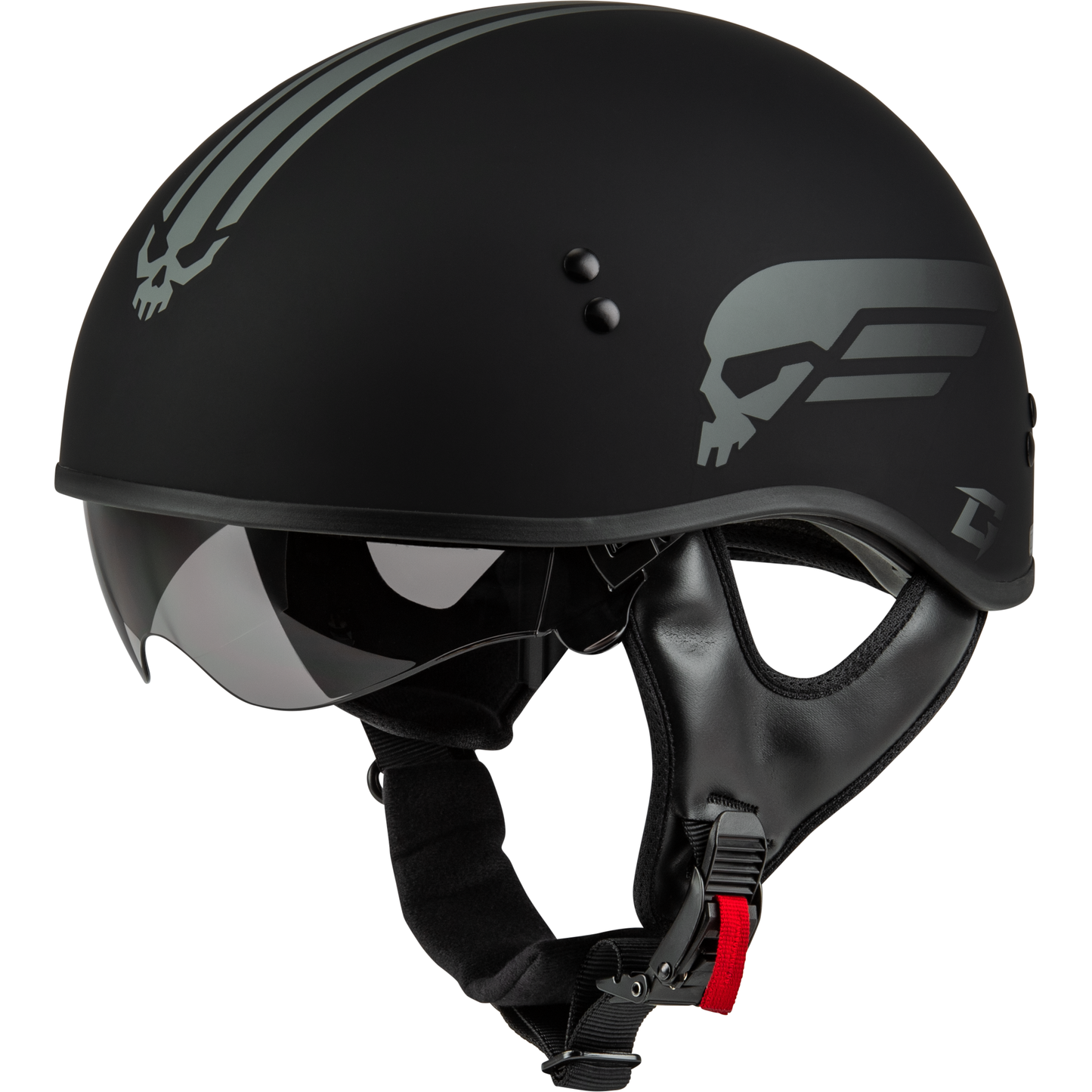 Hh 65 Retribution Helmet Matte Black/Silver Md