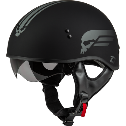 Hh 65 Retribution Helmet Matte Black/Silver Sm
