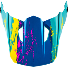 Yth Kinetic Drip Helmet Visor Turquoise/Pink/Yellow Ys Yl