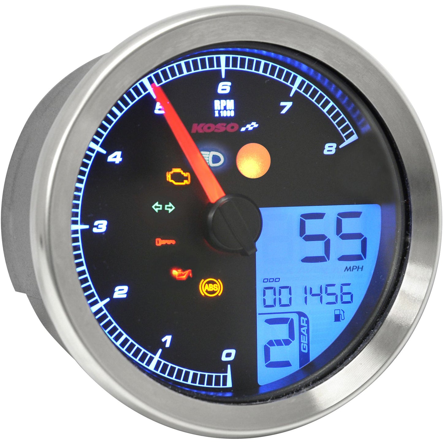 Koso Tnt B Gauge (Silver) Yamaha Bolt