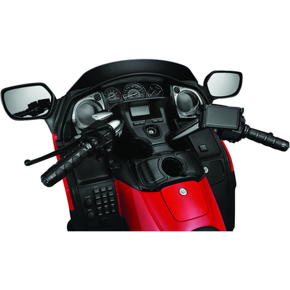 Kuryakyn ISO-Grips With OEM Heated Grip 06-20 Honda GL1800 Black