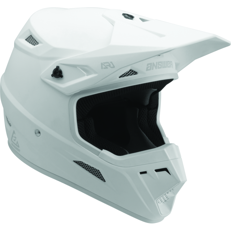 Answer AR1 Solid Helmet White Youth - Small