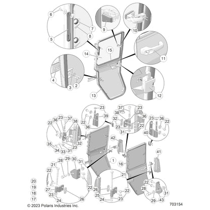 Indian Motorcycle Screw, Genuine OEM Part 7519818, Qty 1