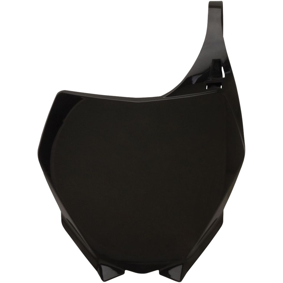 Front Number Plate Black