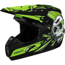 Youth Mx 46y Unstable Helmet Matte Black/Green Yl