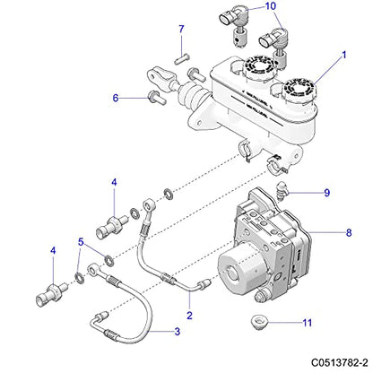 Polaris Slingshot Bleeder Assembly, Genuine OEM Part 1912368, Qty 1