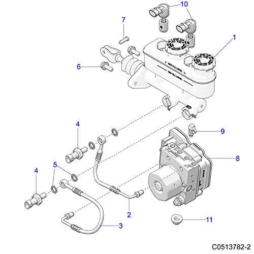 Polaris Slingshot Bleeder Assembly, Genuine OEM Part 1912368, Qty 1