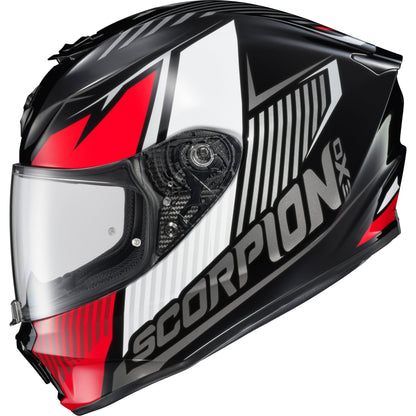 Exo R330 Full Face Helmet Hawker Red Md