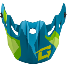 Mx 96 Splinter Visor W/Screws Matte Blue/Green