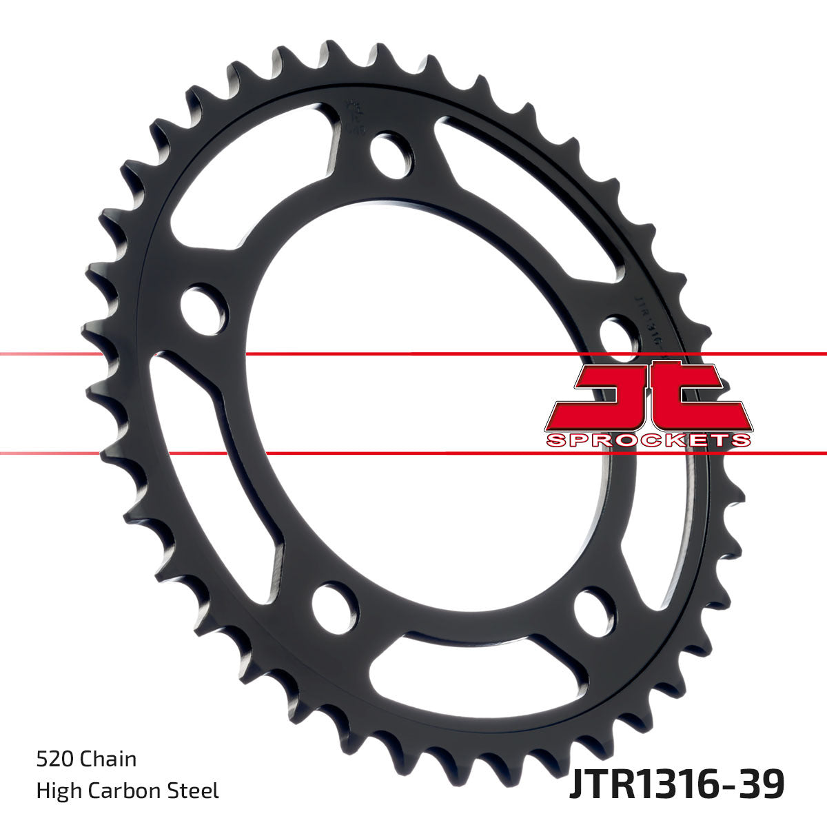 Rear Sprocket Steel 39t 520 Hon