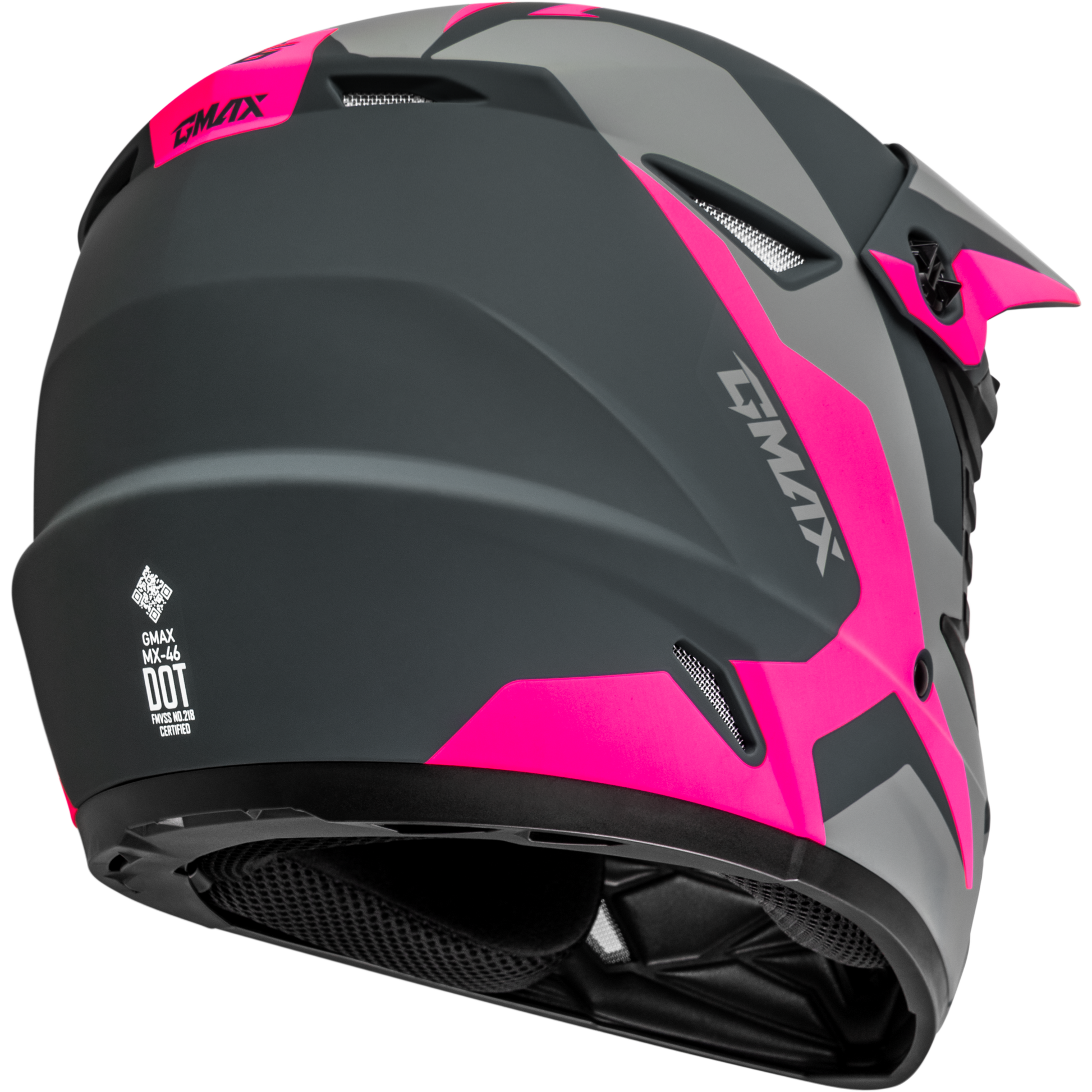 Mx 46y Cyclus Helmet Matte Grey/Pink Ys